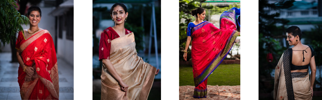 Drape Yourself in Opulence: Discover the BANARASI SILK SARI at Basho by Ila!