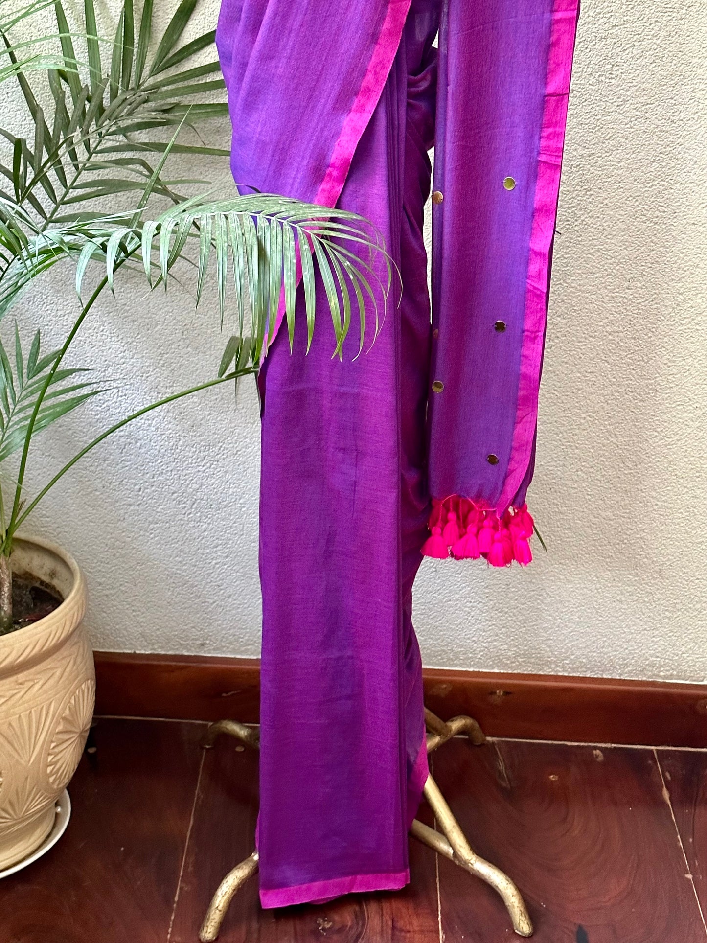 VIOLET TILLA SAREE