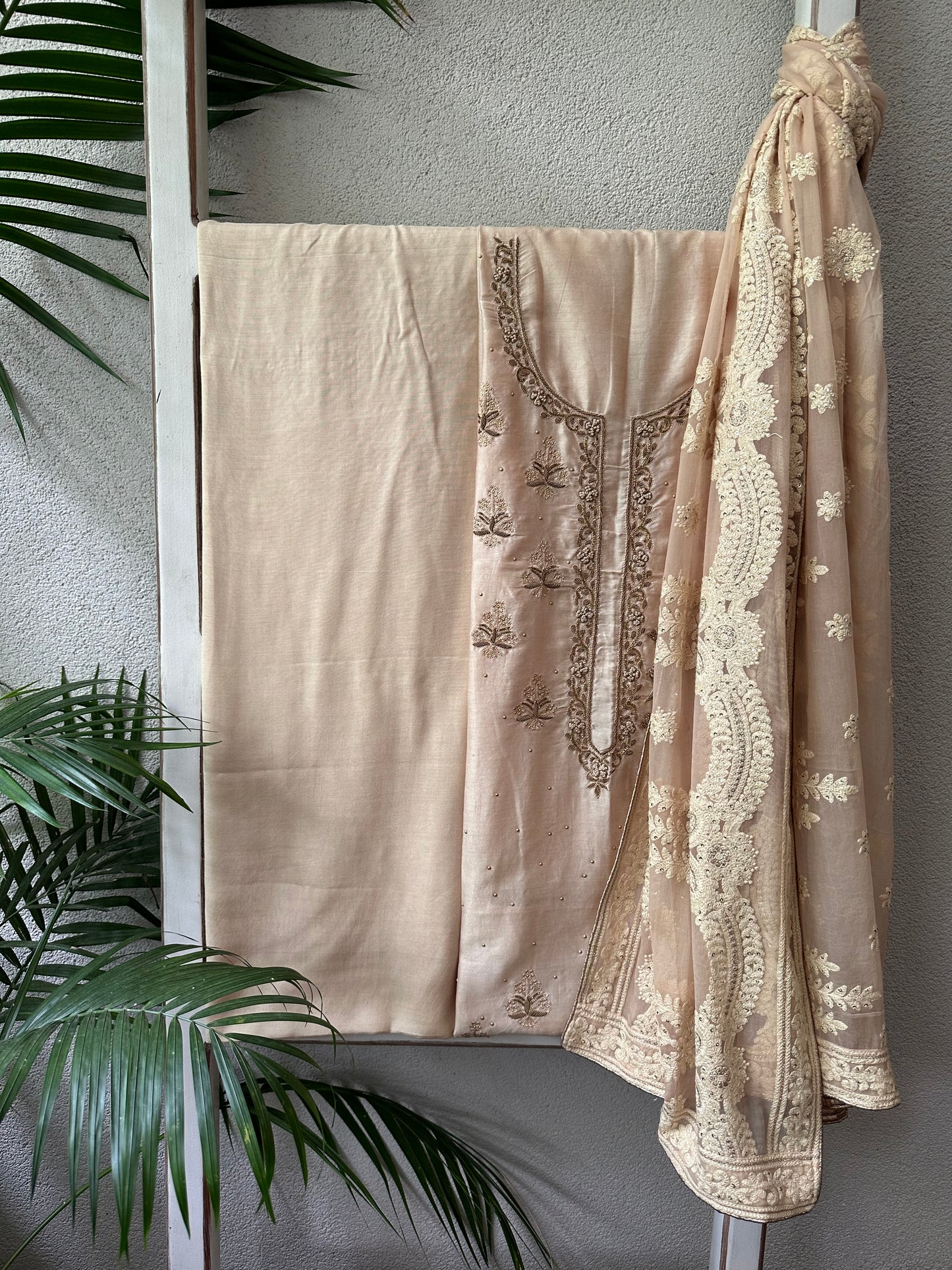 MANAS CHANDERI  SILK SUIT