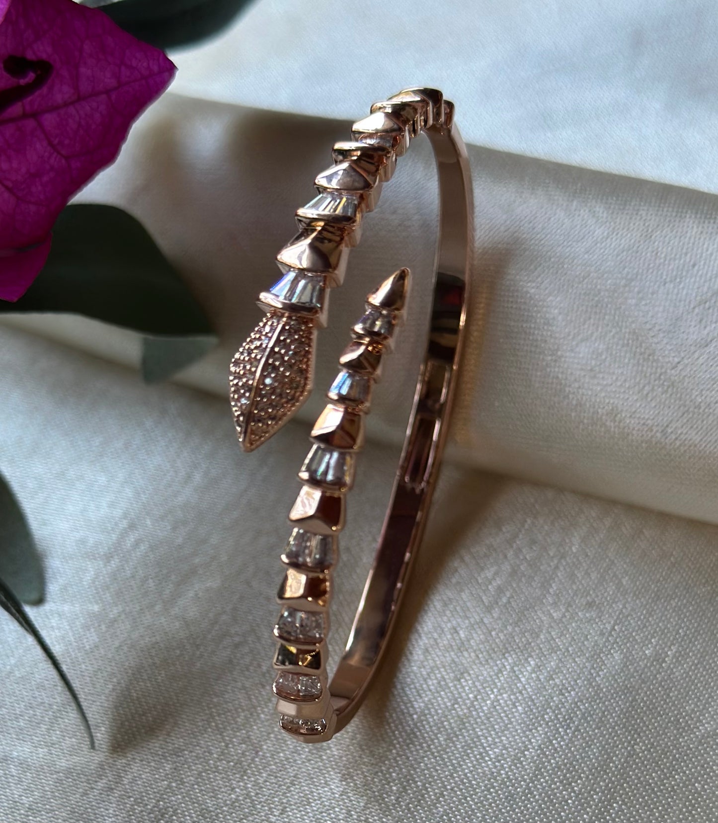 SERPENTI  ROSE PYTHON BRACELET