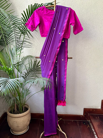 VIOLET TILLA SAREE