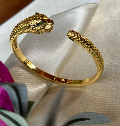 CHEETA GOLD  BRACELET