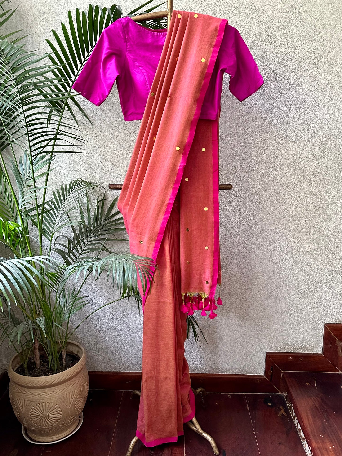 ROSE WOOD TILLA SAREE