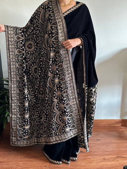 GURU VELVET SHWAL/DUPATTA