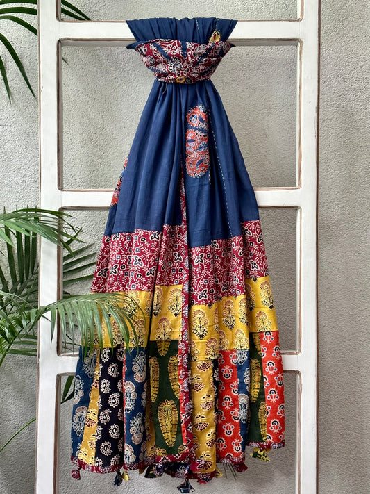 AMBIKA DEVI APPLIQUE DUPATTA