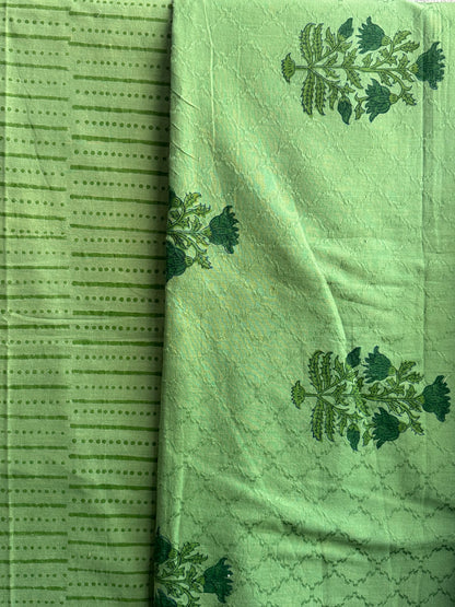 LAKSHMI COTTON SUIT (Chiffon Dupatta)