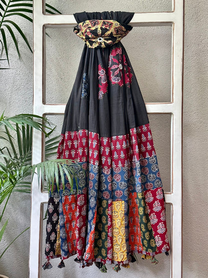 MAYA DEVI APPLIQUE DUPATTA