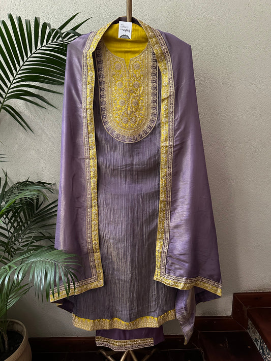 SHARMILA  SEMI STITCHED SUIT SET