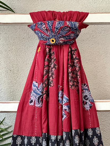 KASAR APPLIQUE DUPATTA