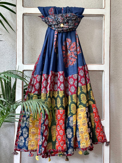 JANDA DEVI APPLIQUE DUPATTA