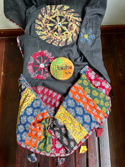 MAYA DEVI APPLIQUE DUPATTA