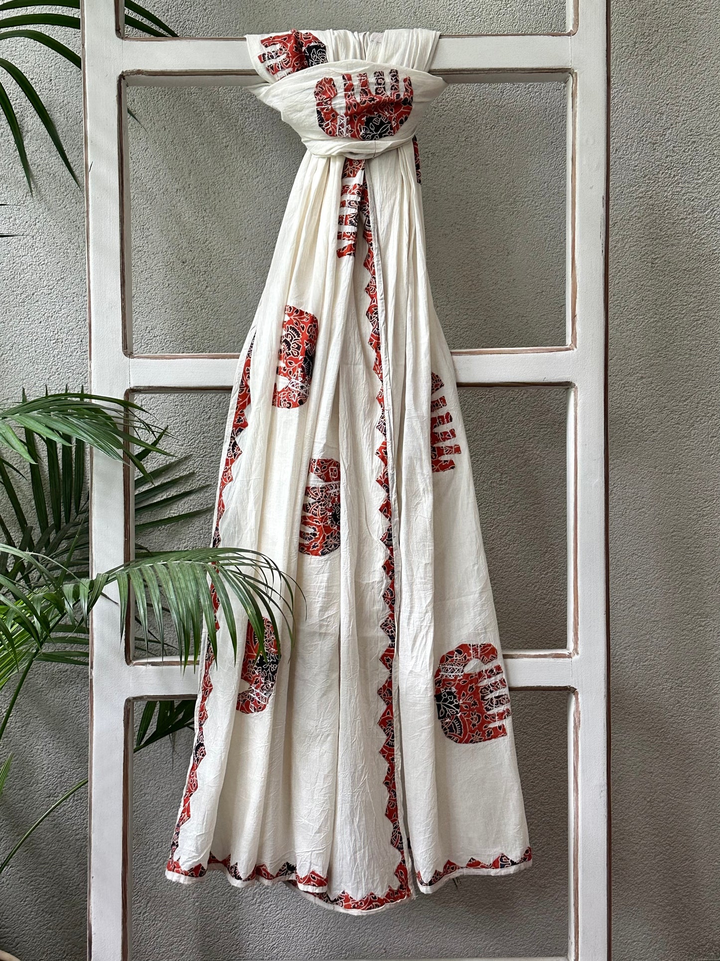 VAISHNO DEVI APPLIQUE DUPATTA