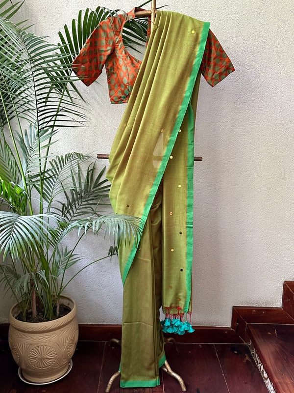 MEHENDI  TILLA SAREE