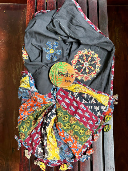 CHOTA SURKANDA APPLIQUE DUPATTA