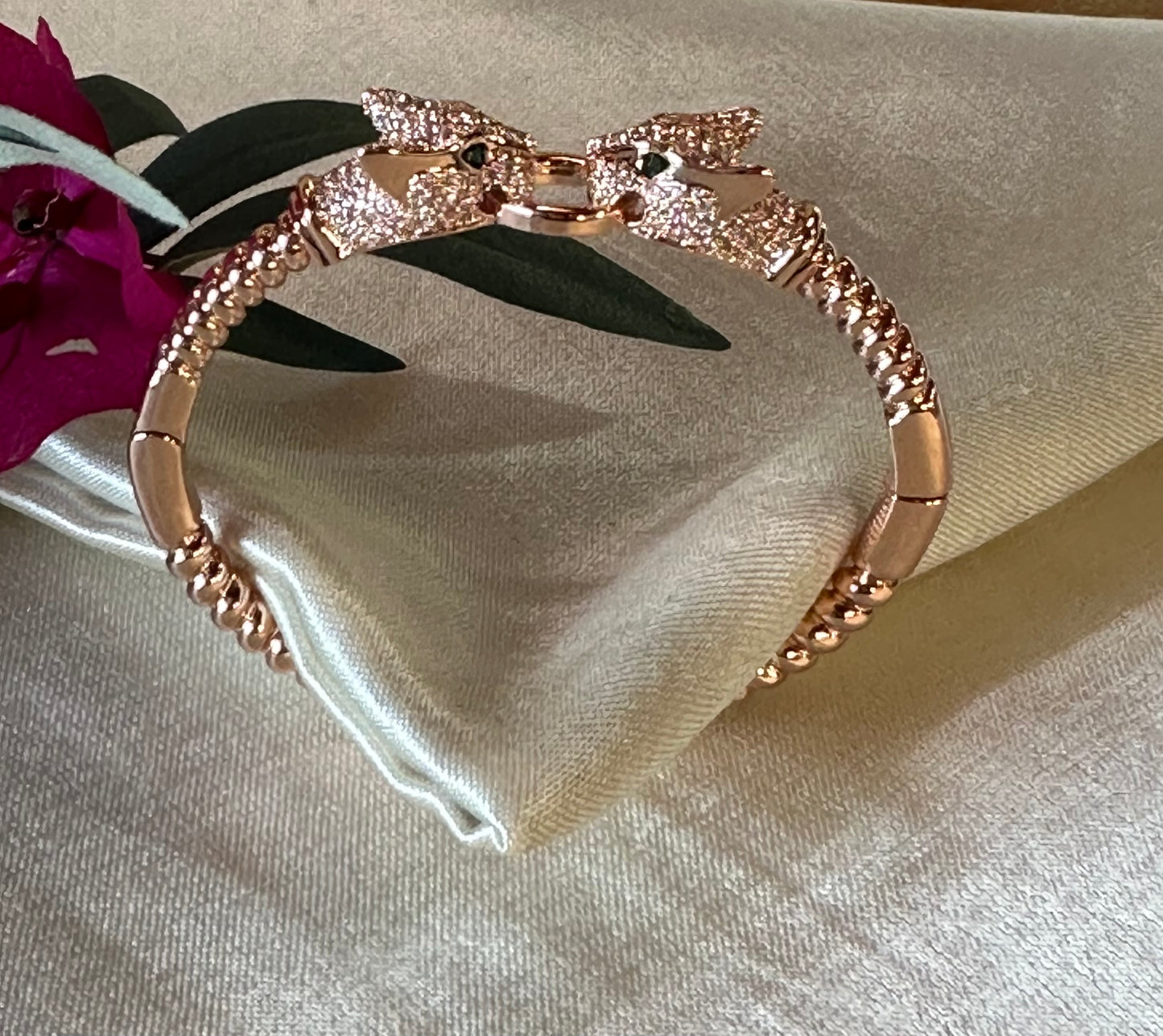 PANTHER ROSE BRACELET