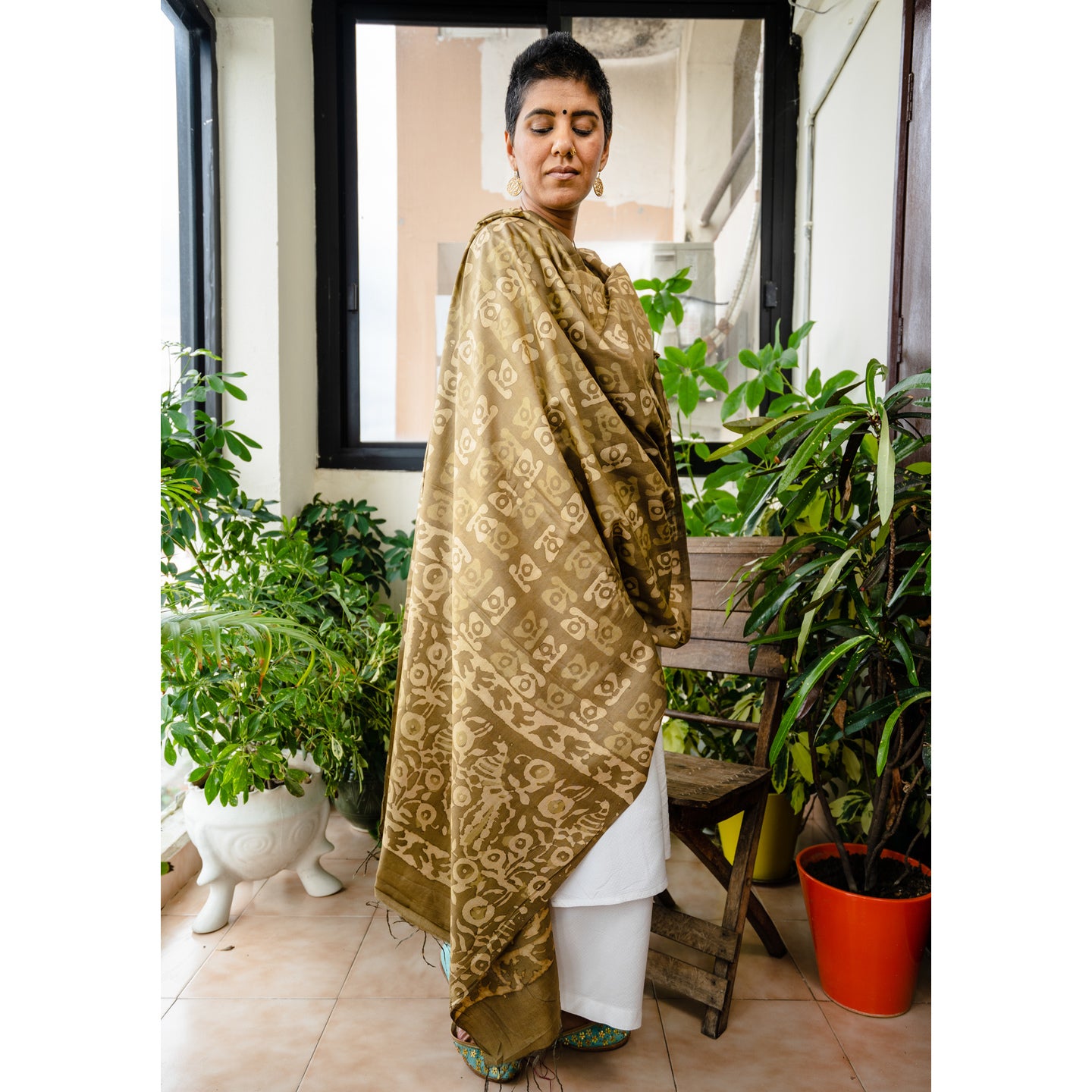 GANGA KOSA SILK DUPATTA