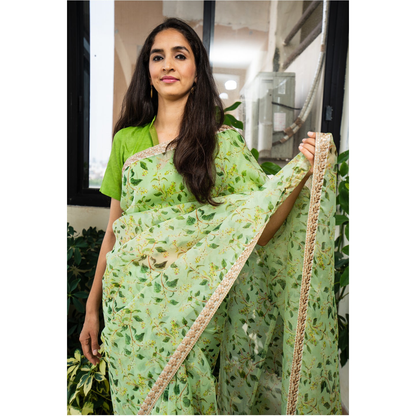 HADI RANI SILK ORGANZA SARI