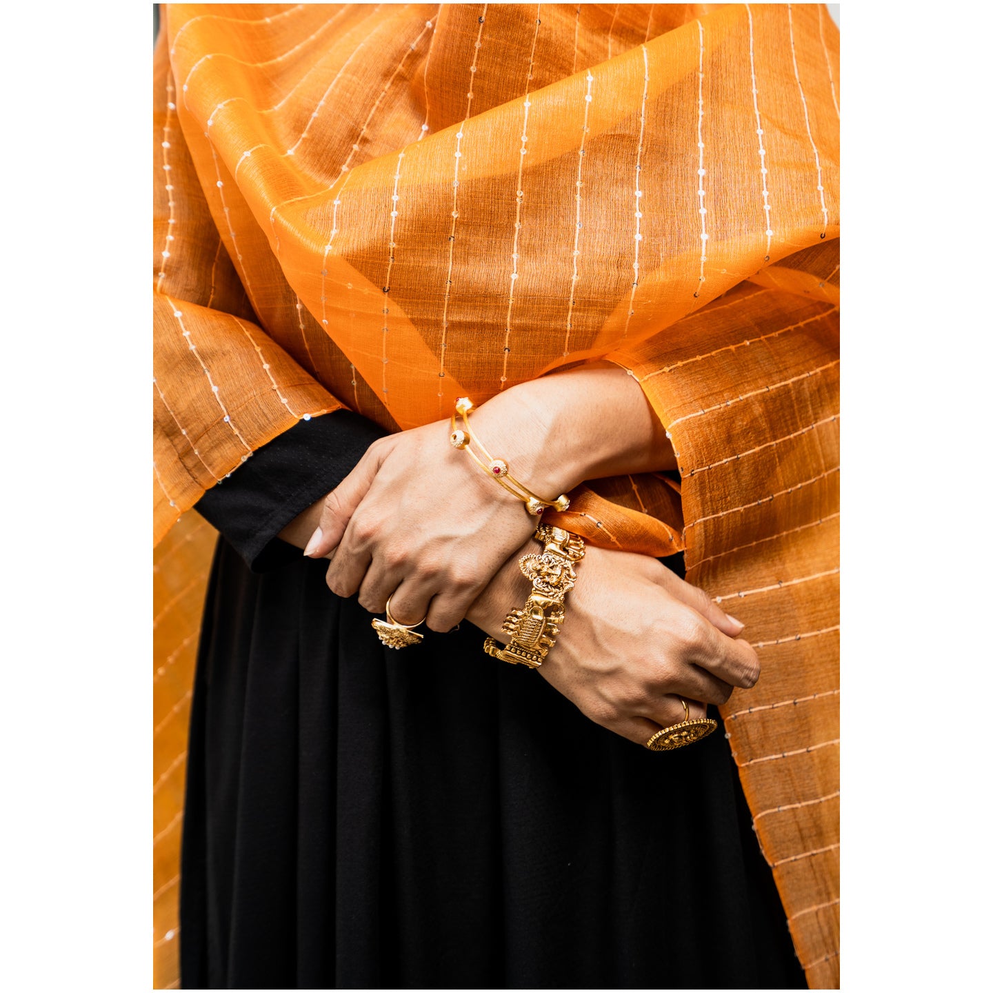 HANDWOVEN SILK DUPATTA