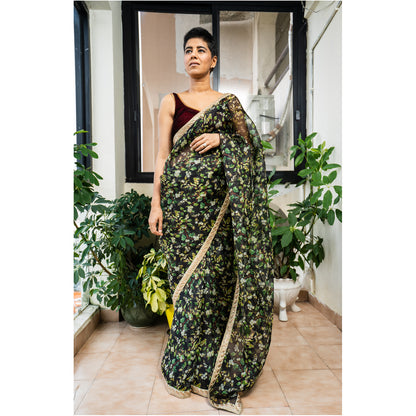 KOTA RANI SILK  ORGANZA SAREE