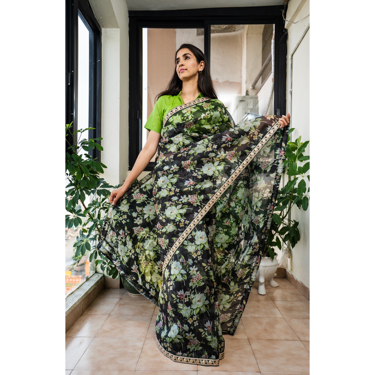 PREM KUMAR SILK ORGANZA SARI