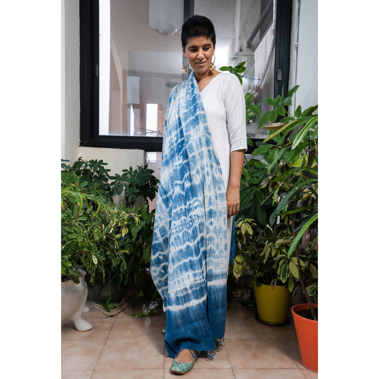 SATPURA HANDWOVEN COTTON DUPATTA